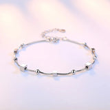 925 Silver Sweet Bracelet Star Beads Round Excellent Bracelet for Women