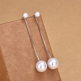 925 Silver Crystal Round Stud Earrings Zircon Stone Vintage Wedding Jewelry