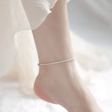 925 Silver Sweet Anklet for Women Girls