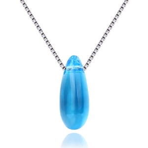 925 Sterling Silver Sweet Candy Pendant Necklace for Women