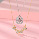 925 Silver Sweet Heart Pendant Necklace for Women Girls