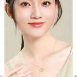925 Silver Sweet Heart Pendant Necklace for Women Girls