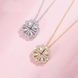 925 Silver Sweet Heart Pendant Necklace for Women Girls