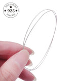925 Silver Findings Beading Wire Thread for Jewelry Making
