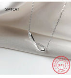 925 Silver Infinity Love Pendant Necklace for Women