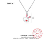 925 Sterling Silver Rabbit Necklace & Earring Set for Women