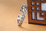 925 Silver Fish Bracelet for Women - Adjustable Bangle