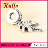 925 Silver Palm Tree Charm for Bracelet
