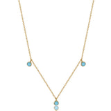 925 Silver CZ Stone Necklace for Women