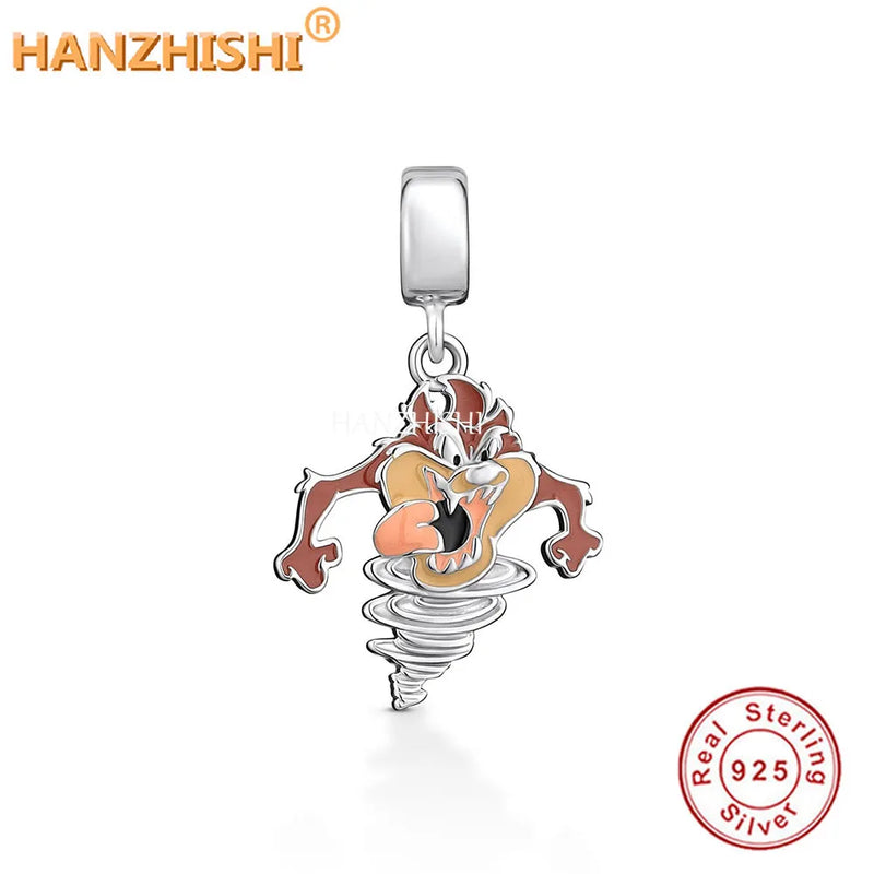 Flying Cartoon Animal Charm Bead for Bracelet Necklace