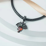 925 Silver Dragon Pendant Charm for Bracelets