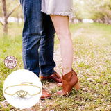 925 Silver Foot Bracelet Zircon Heart Love Ankle Chains