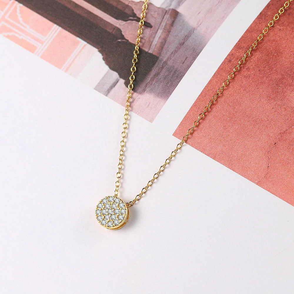 925 Silver CZ Choker Necklace for Women