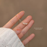 925 Silver Vintage Pearl Pendant Necklace for Women