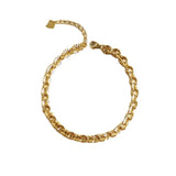 925 Silver Cross Print Chain Bracelet Women 18k Wedding Jewelry Gift