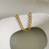 925 Silver Cross Print Chain Bracelet Women 18k Wedding Jewelry Gift