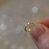 925 Silver Crystal Round Earrings Palace Style Noble Banquet Jewelry