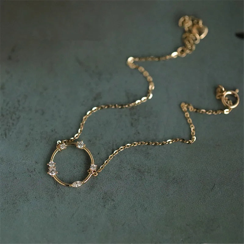 925 Sterling Silver French Round Pav? Bracelet Women