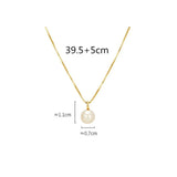 925 Silver Freshwater Pearls Small Beans Necklace Women 14k Plating