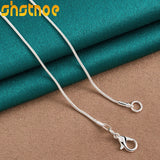 925 Silver Frosted Smooth Cylindrical Round Balls Necklace 20 In Chain