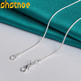 925 Silver Frosted Smooth Cylindrical Round Balls Necklace 20 In Chain