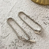 925 Sterling Silver Geometric Bracelet Charm Women Accessories