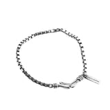 925 Sterling Silver Geometric Bracelet Charm Women Accessories