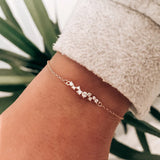 925 Silver Geometric Chain Bracelet for Women Bohemian Gift