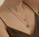 925 Sterling Silver Geometric Ball Pendant Necklace