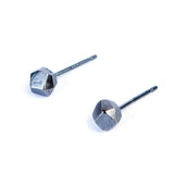 925 Silver Geometry Stud Earrings Girls Punk Vintage Party Earrings