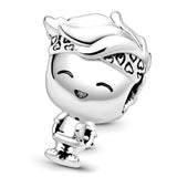925 Sterling Silver Girl Boy Teenager Charm Beads for Bracelet Making