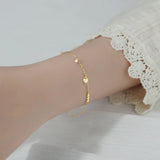 925 Silver Heart Zircon Bracelet for Women