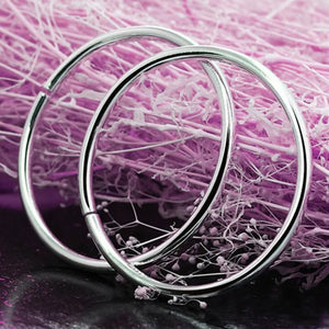925 Sterling Silver Open Bracelets Bangles For Women Jewelry