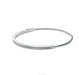 925 Silver Heart Shape Bracelet Mother's Women's Jewelry