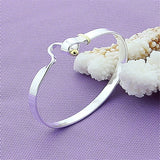 925 Silver Bead Bangle Bracelet for Women Wedding Charm Party Jewelry