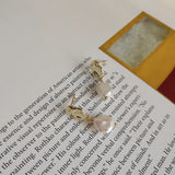 925 Silver Baroque Pearl Drop Earrings