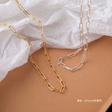 925 Silver Necklace For Women Sterling Chain Necklace