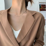 925 Silver Necklace For Women Sterling Chain Necklace