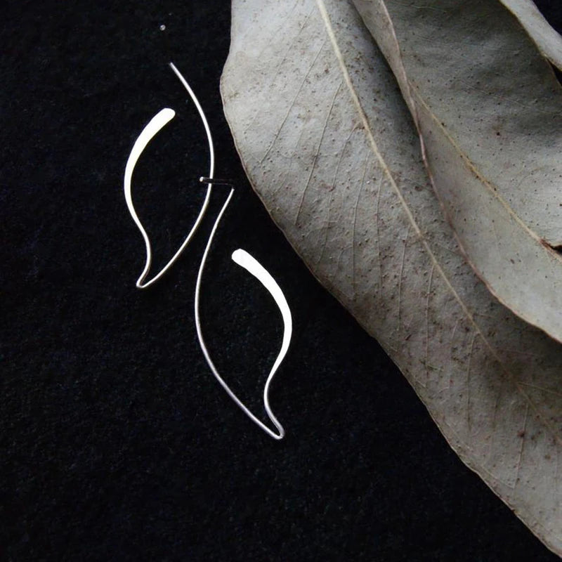 925 Silver/Gold Circle Earrings Boho Pendientes