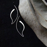 925 Silver/Gold Circle Earrings Boho Pendientes