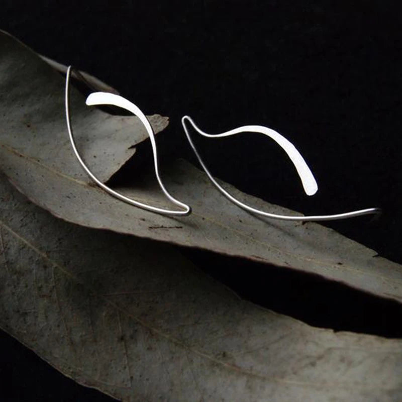 925 Silver/Gold Circle Earrings Boho Pendientes