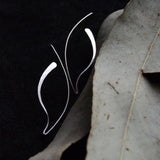 925 Silver/Gold Circle Earrings Boho Pendientes