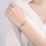 925 Silver Good Luck Beads Bracelet for Women