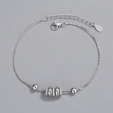 925 Silver Good Luck Beads Bracelet for Women