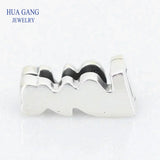 925 Sterling Silver Love Letter Charm Bead for Bracelet