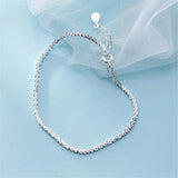 925 Silver Gypsophila Chain Bracelet For Women