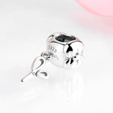 925 Silver Scissors & Comb Pendant Bead for Bracelet