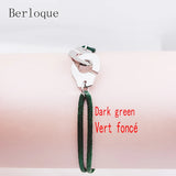 925 Silver Handcuff Rope Bracelet Pendant Menottes Women Accessories