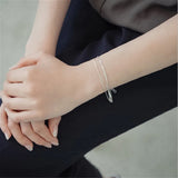 925 Silver Charm Bracelet For Women Jewelry Brincos