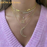 925 Silver Boho Necklace Heart Square CZ Choker